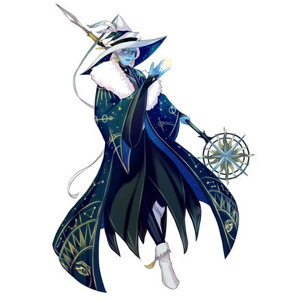Air Genasi Astral Wizard