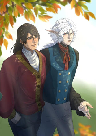 DnD Couple Walk DnD Couple Walk