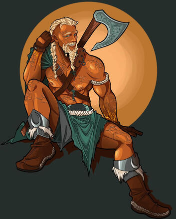 DnD Stone Barbarian DnD Stone Barbarian