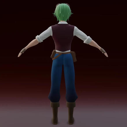 Male Back Male Back